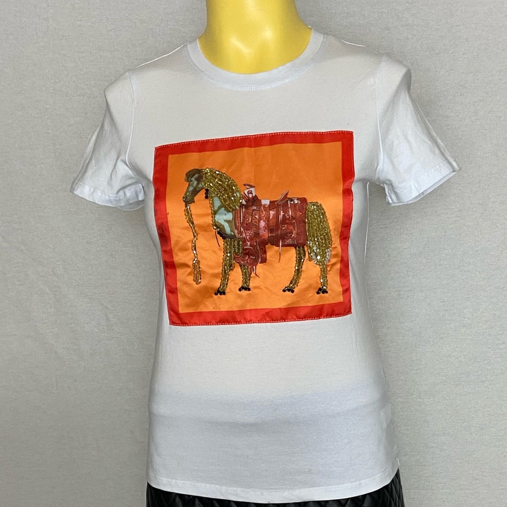 Beaded Horse T-Shirt